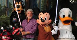 george lucas and disney characters