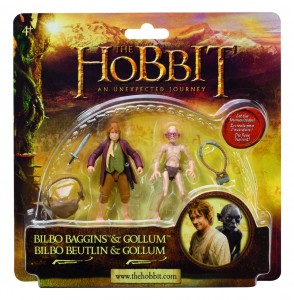 The Hobbit~3.75 Adventure Pack Asst~Bilbo & Gollum~Pack~BD16010 S