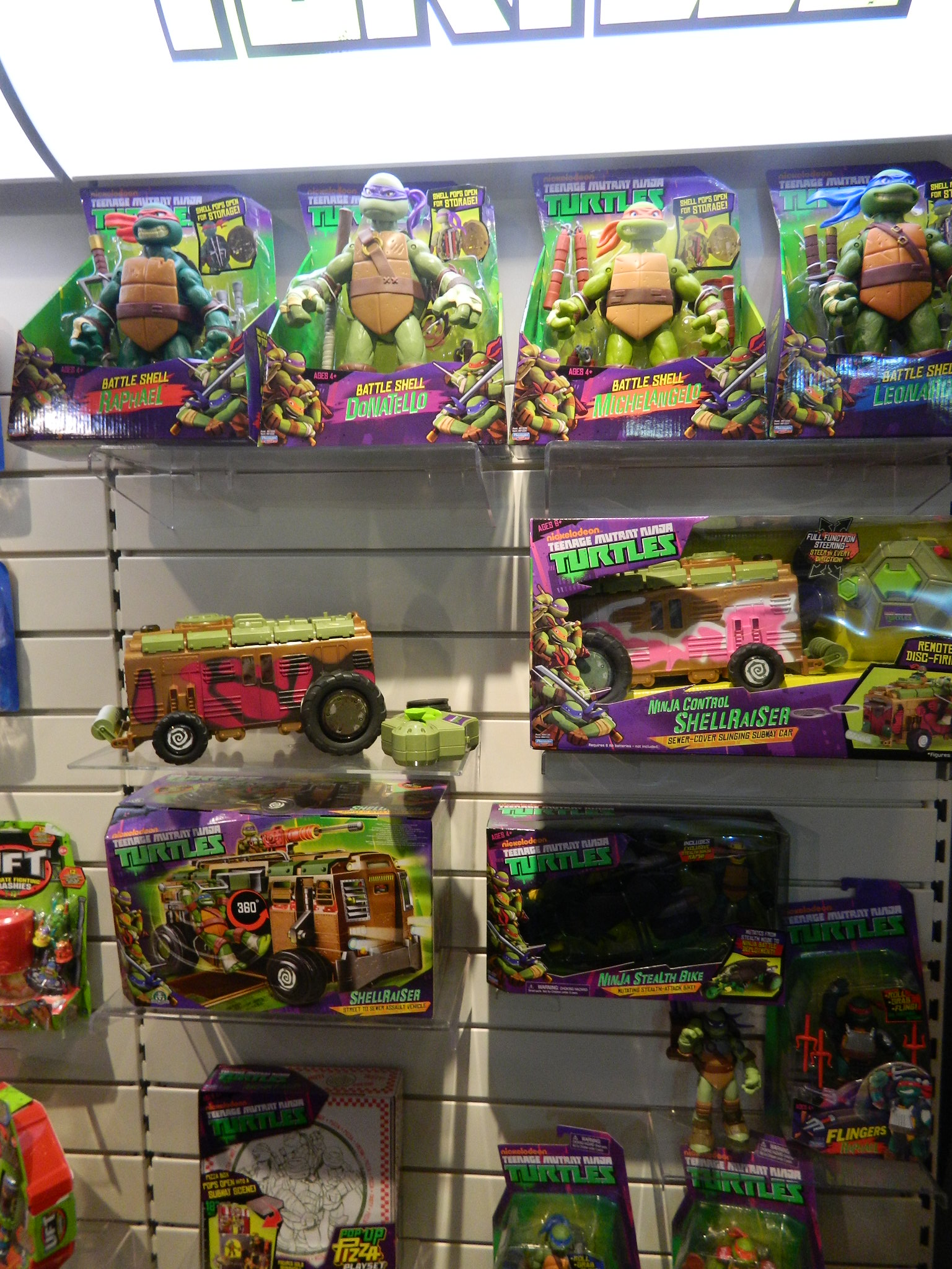 ninja turtle remote control van