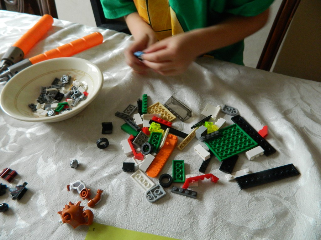 lego shellraiser instructions
