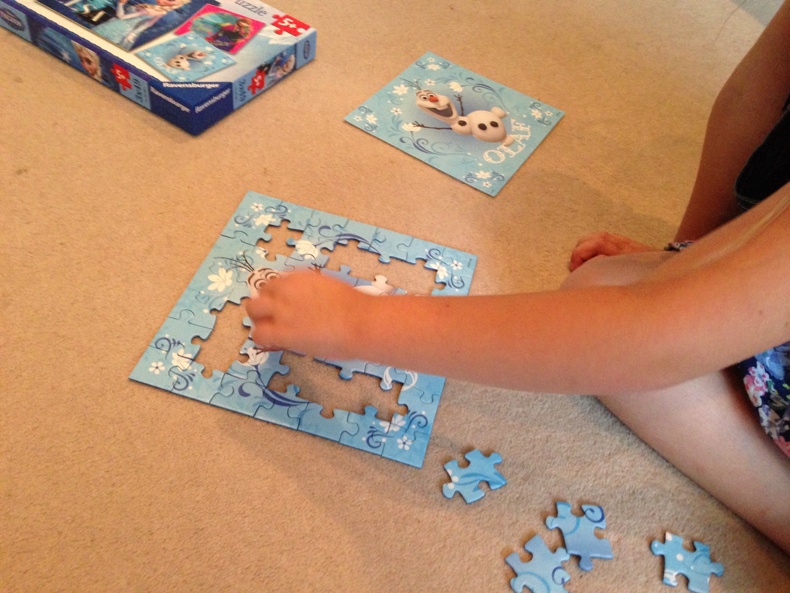 large frozen puzzle