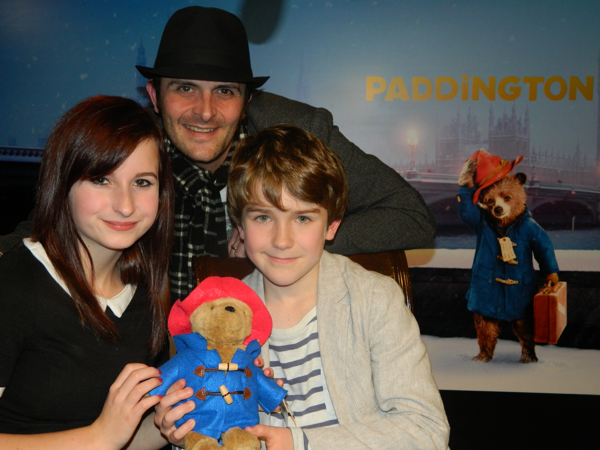 Paddington: Con’s Paddington Bear meets the stars of the new movie!!!2048 x 1536