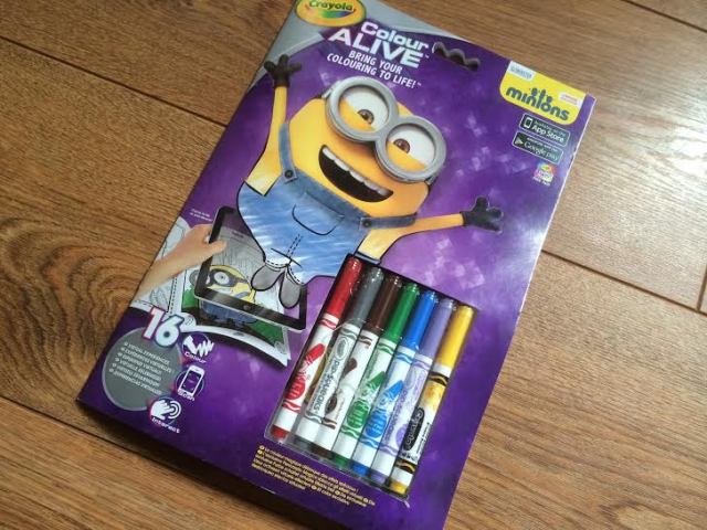 Crayola Colour alive Minions (4)