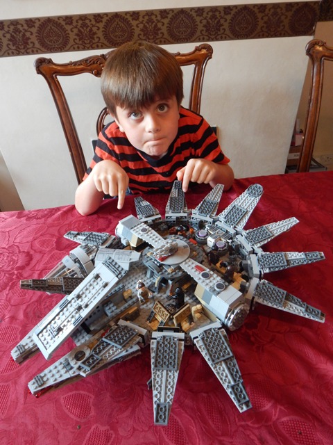 lego star wars the force awakens millennium falcon hyperdrive