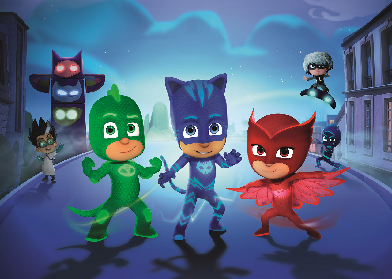 Coming Soon – PJ Masks Toy Headquarters, Light-Up Figures and Outfits/Masks