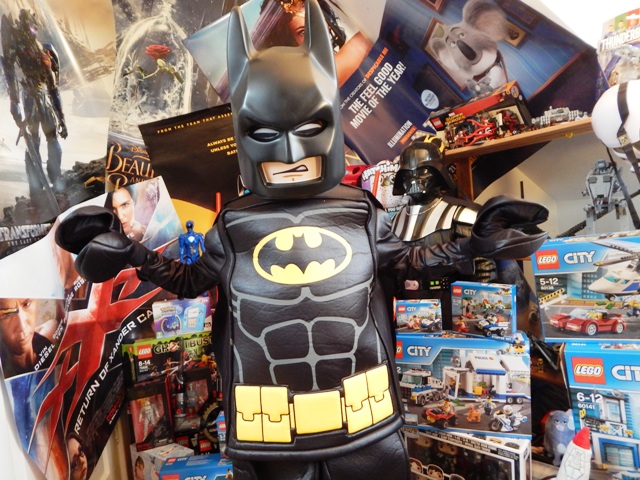 Lego Movie Deluxe Batman costume for boys. The coolest