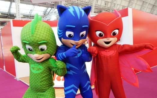 Tulpen leraar Adelaide Disney Junior PJ Masks Exclusive – Con, Bex and Fin talk to Super Heroes  Catboy, Gekko and Owlette