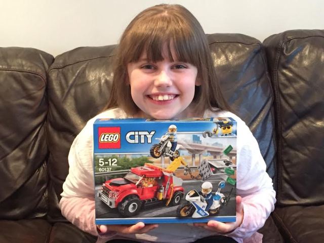 lego city police tow truck