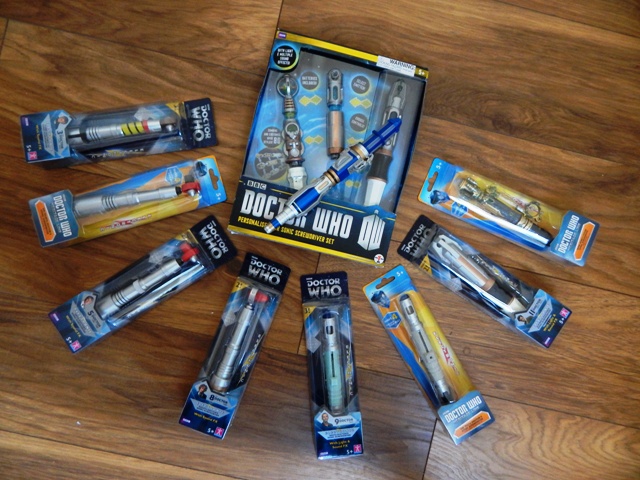 all the sonic screwdriver doctor who