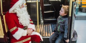 Fin meets Santa […]