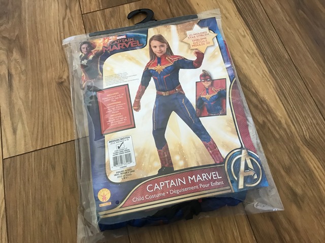 Rubies Costume Officiel Captain Marvel Hero Costume pour Enfant 
