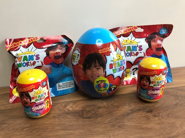 Ryan's world squishy toys on sale