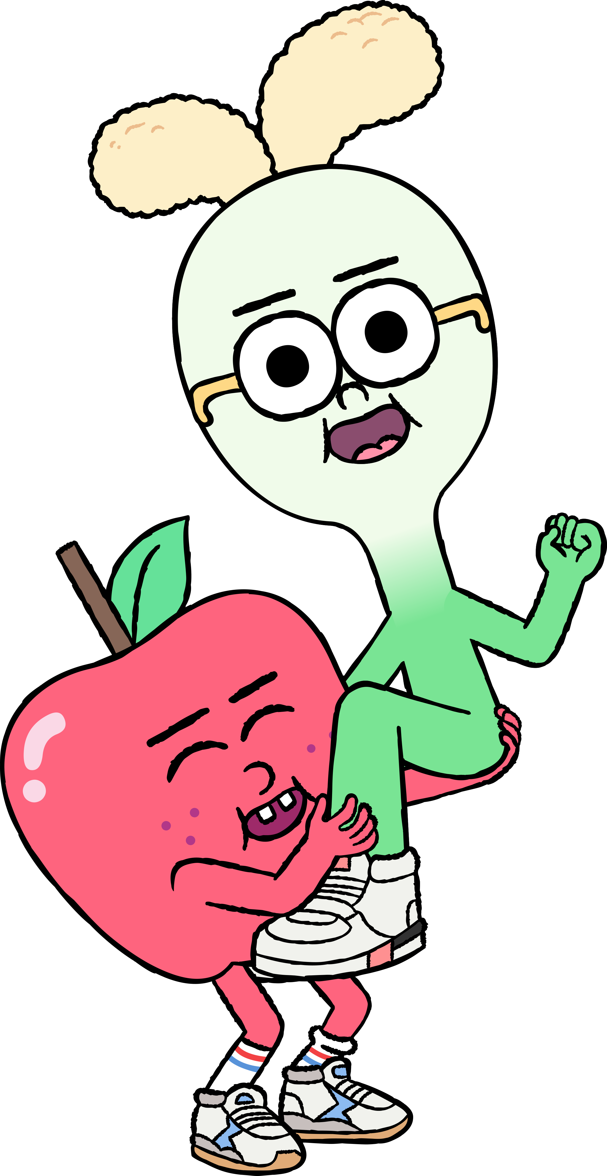 WIN TICKETS TO CARTOON NETWORK'S APPLE & ONION SERIES 2 PREMIERE FOR YOU  AND YOUR CREW