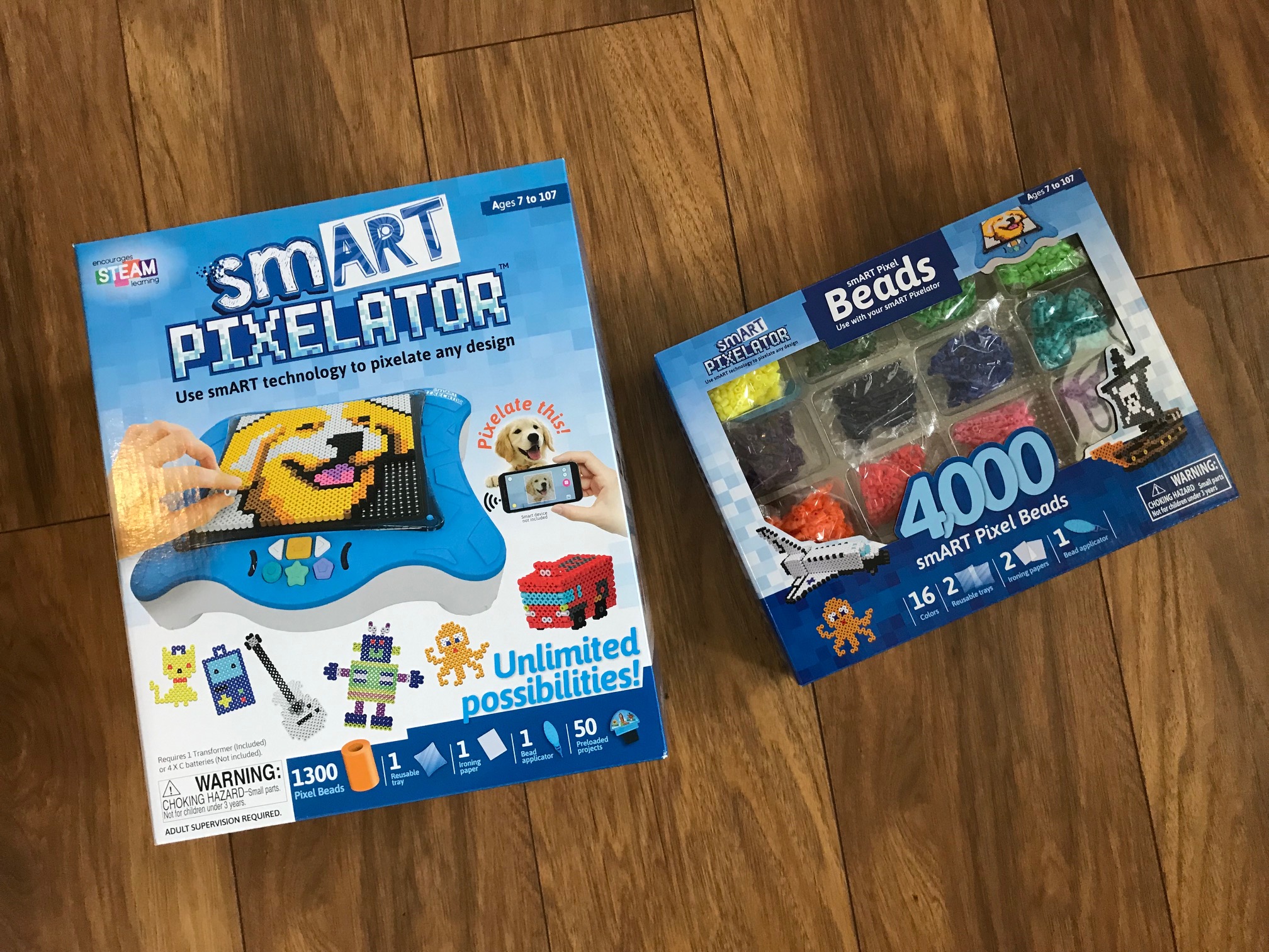 Smart Pixelator Beads