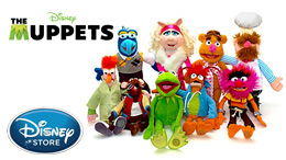 The Disney Store Excluisve: Muppets Most Wanted plush Toys