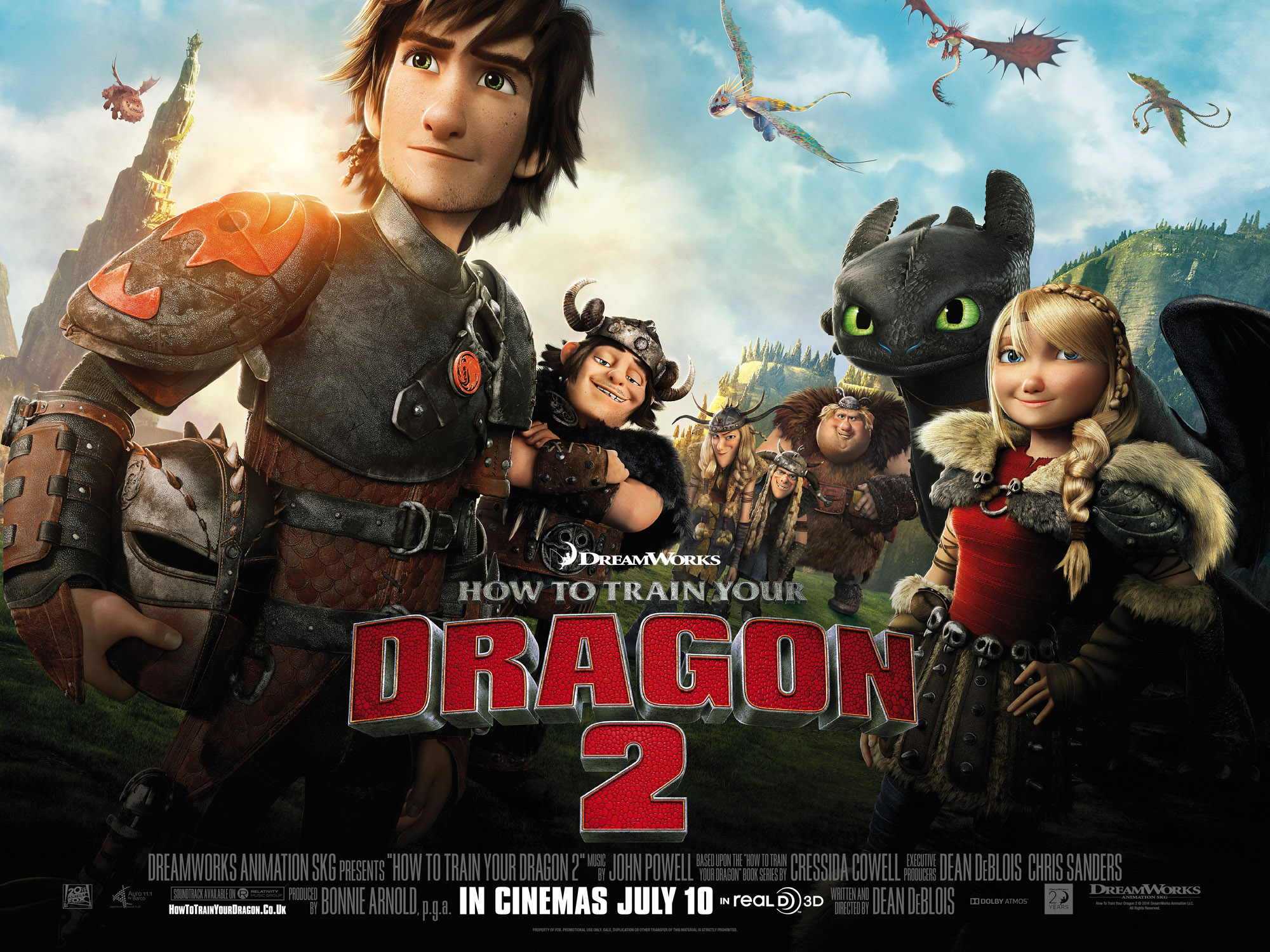 WIN MERCHANDISE WITH HOW TO TRAIN YOUR DRAGON 2!