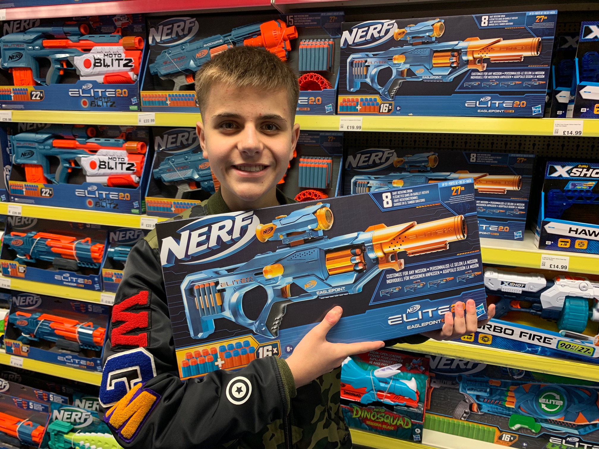 NERF Elite Jr. Explorer Blaster - Smyths Toys 